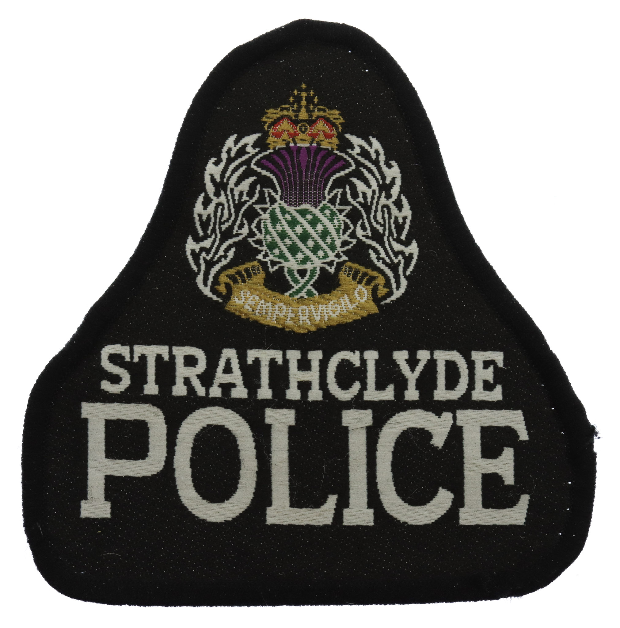 Strathclyde Police Cloth Bell Patch Badge