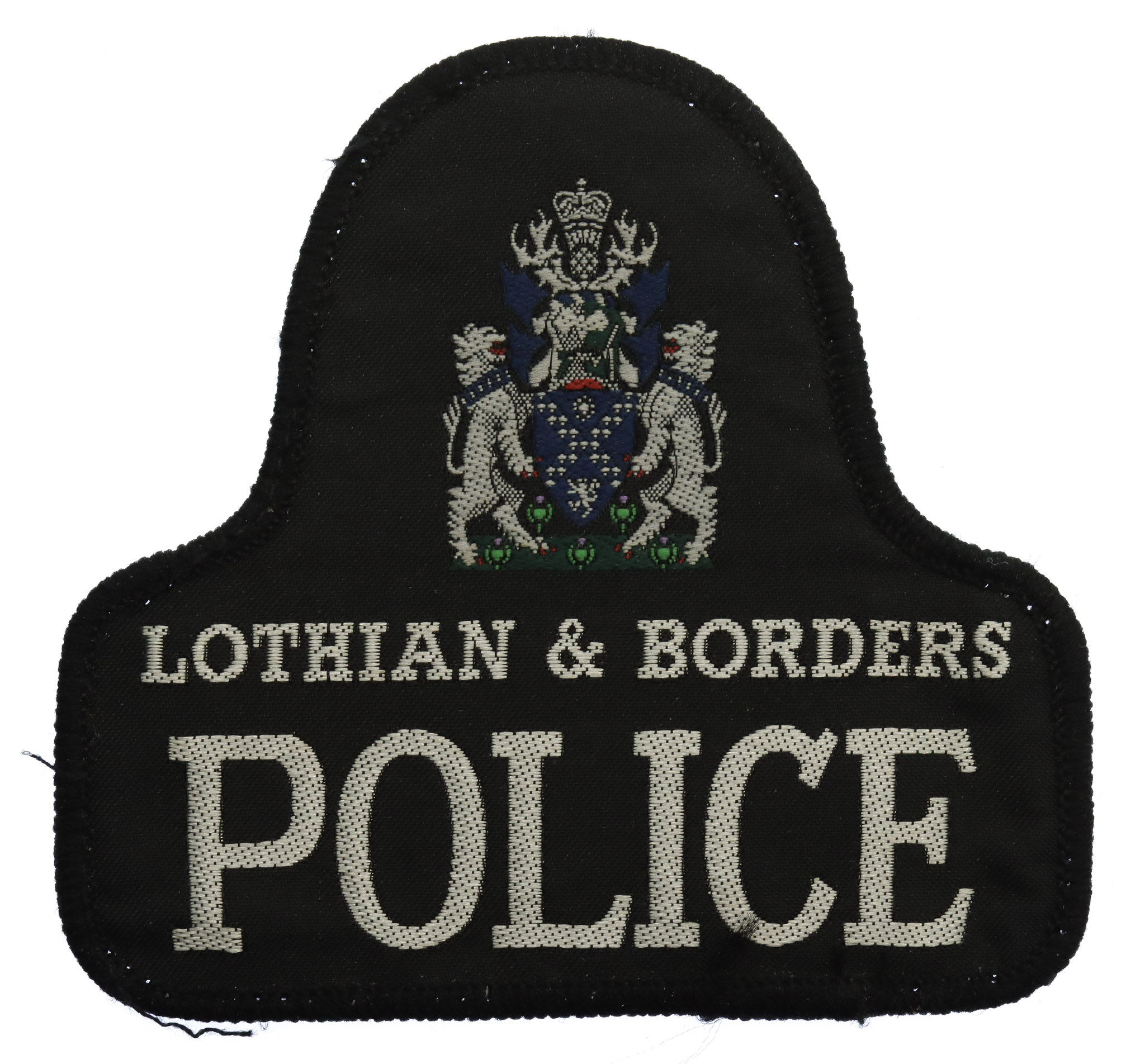 Lothian & Border Police Cloth Bell Patch Badge
