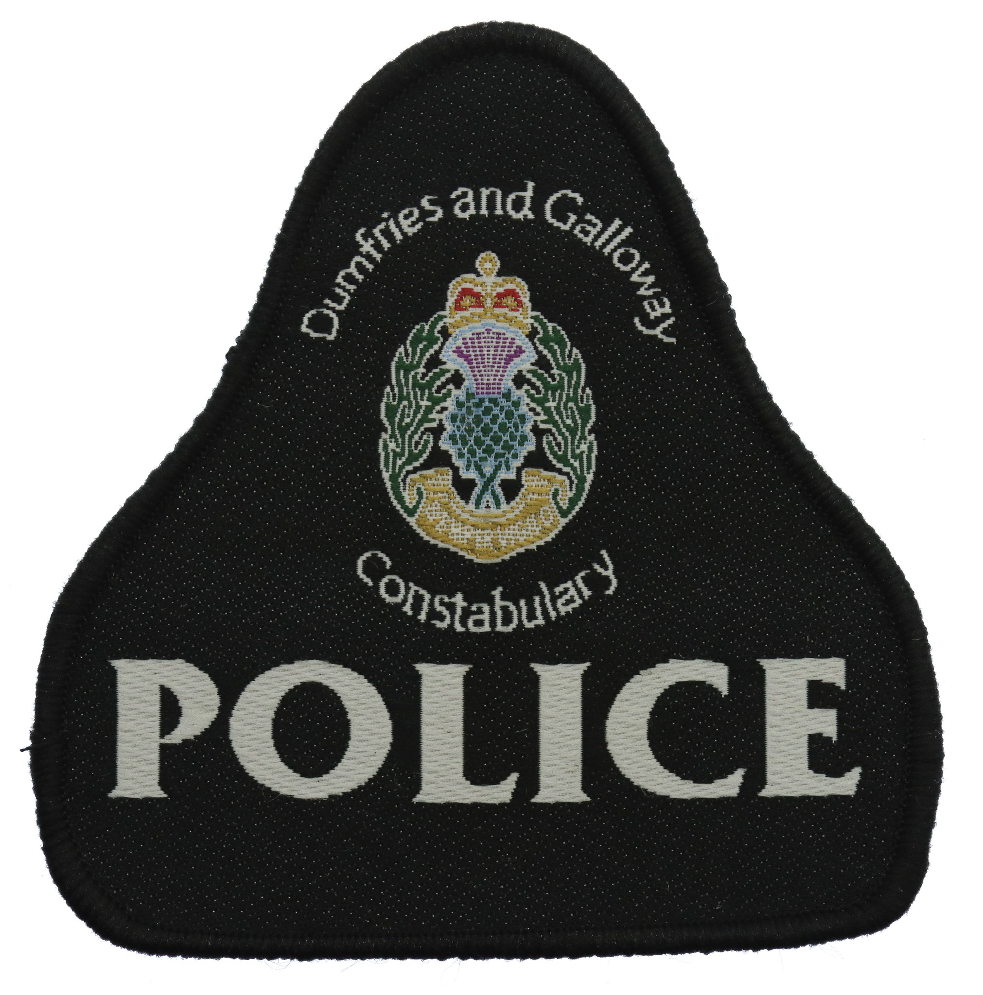 Dumfries and Galloway Constabulary Police Cloth Bell Patch Badge