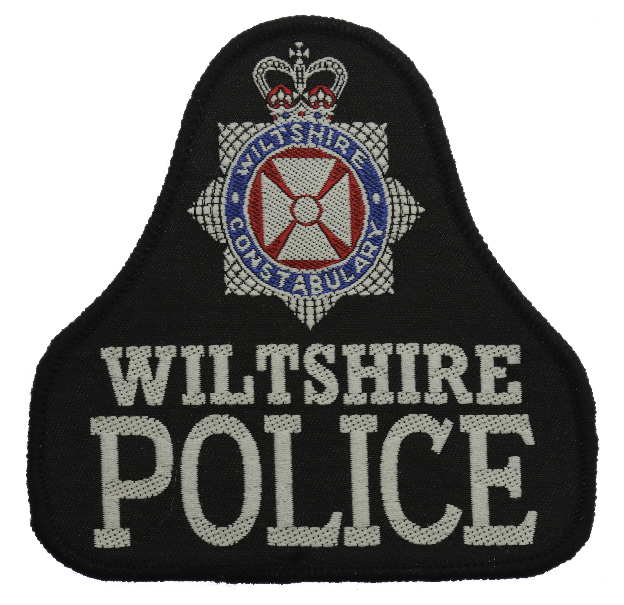 Wiltshire Constabulary Police Cloth Bell Patch Badge