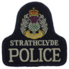 Strathclyde Police Cloth Bell Patch Badge