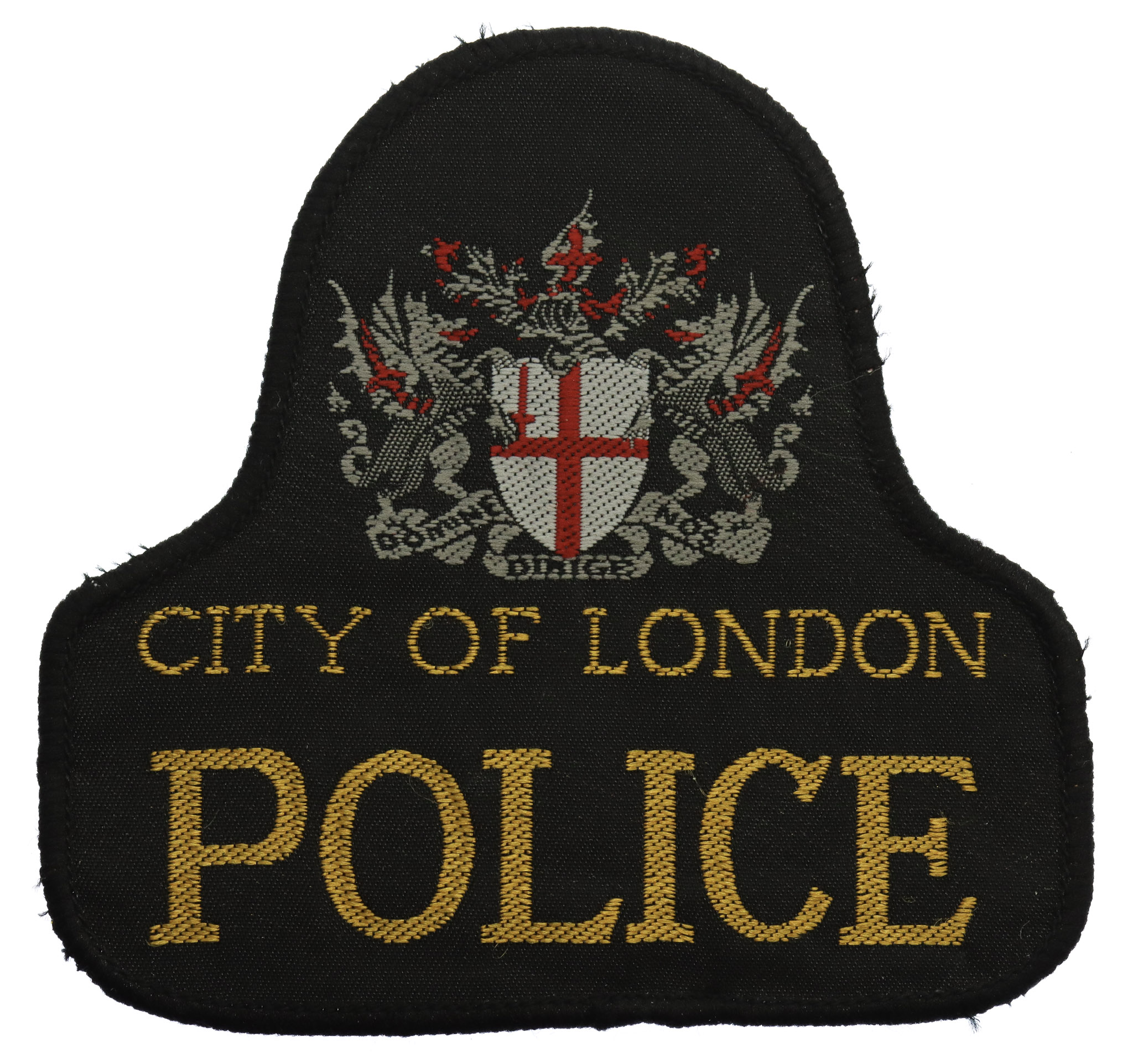 City of London Police Cloth Bell Patch Badge