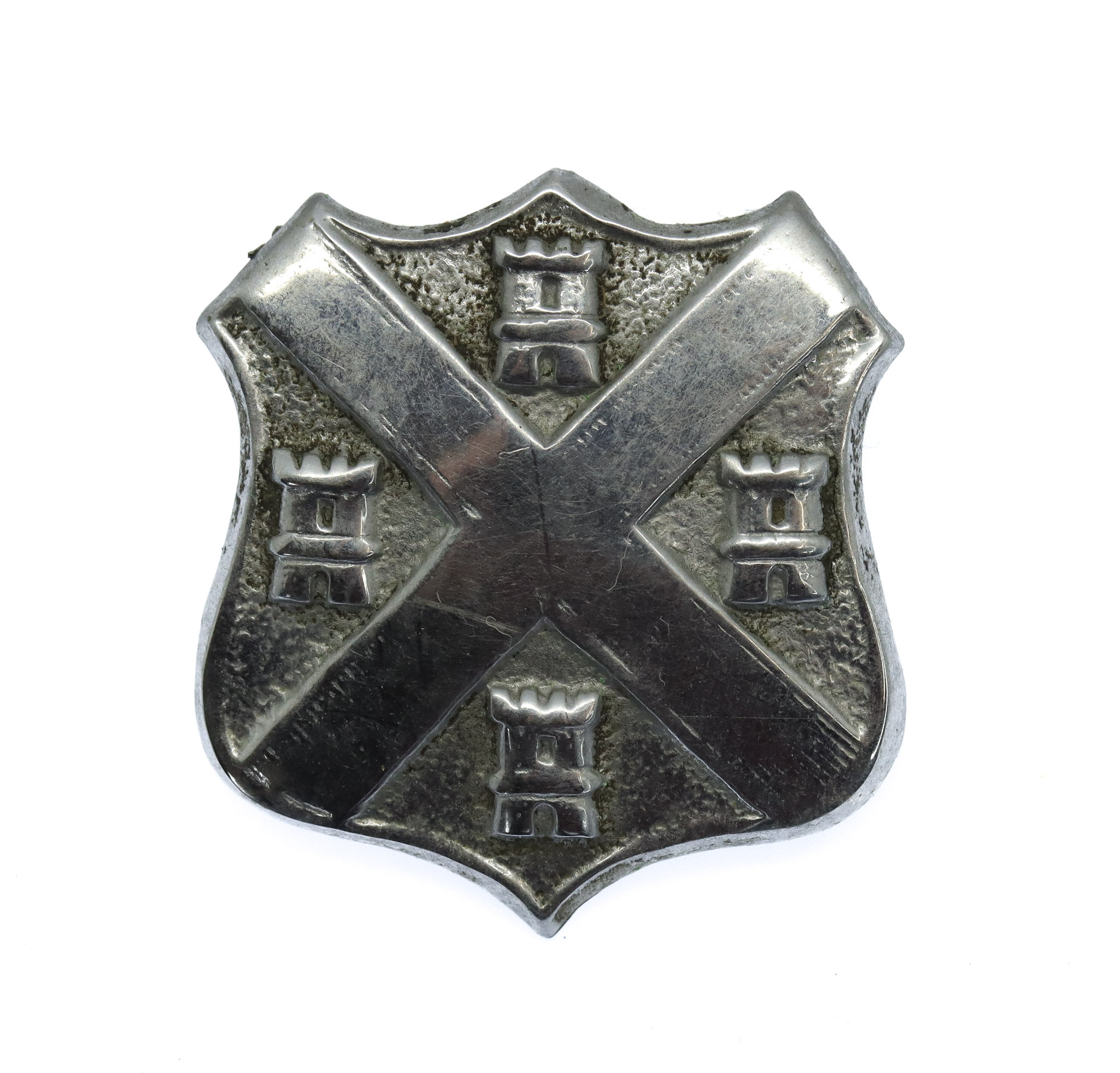 Plymouth City Police Collar Badge
