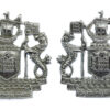 Pair of Port of London Authority Police Collar Badges