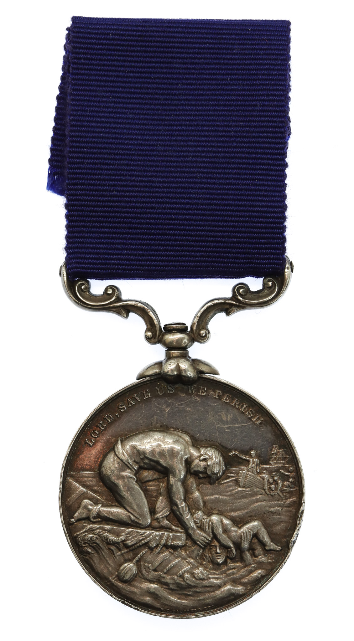 Liverpool Shipwreck & Humane Society Marine Medal (Silver) - Captain Joseph Monks, for Gallant Service at Egremont on 27th July 1911