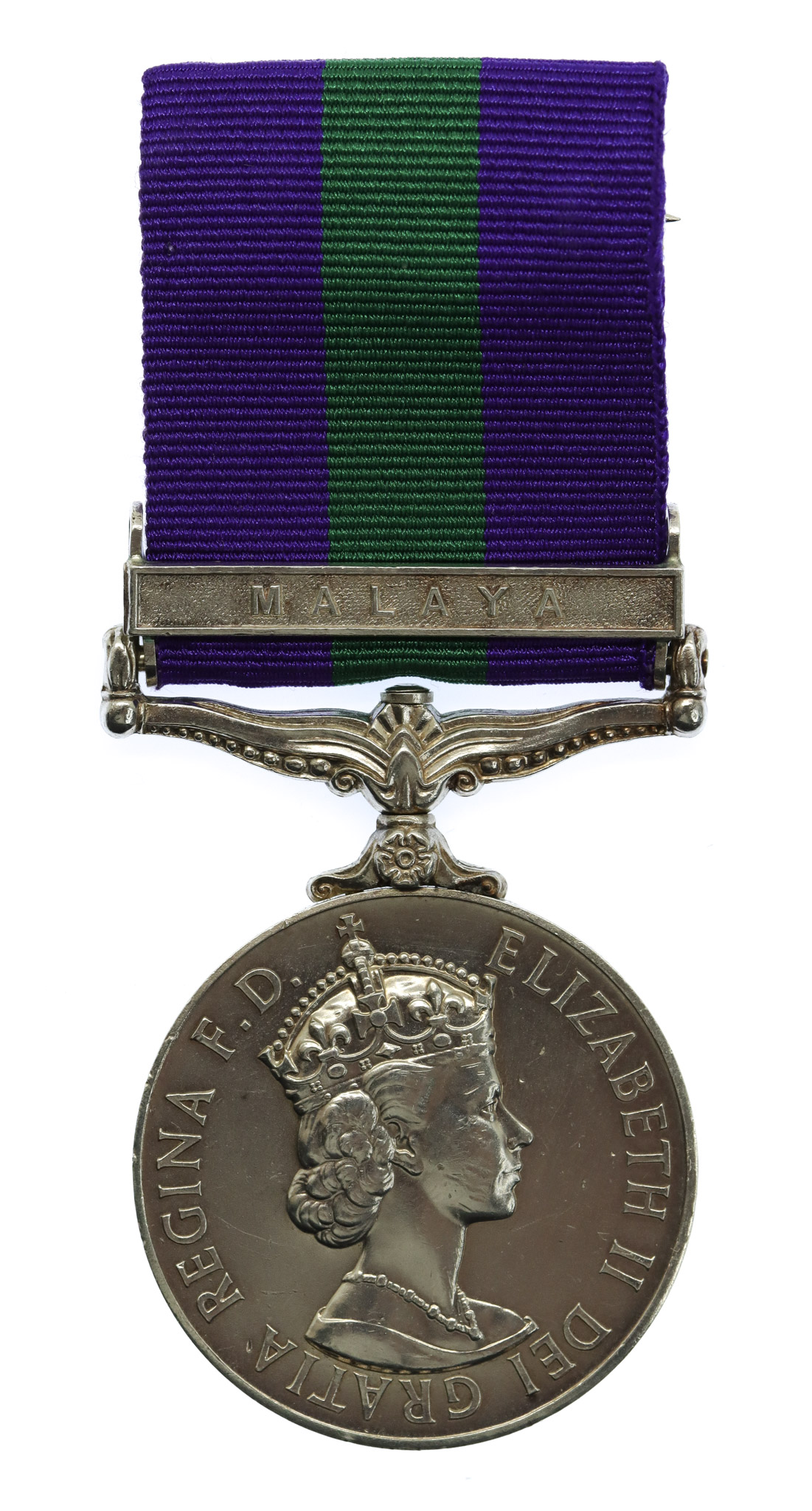 General Service Medal (Clasp - Malaya) - Pte. R. Davies, Royal Army Pay Corps