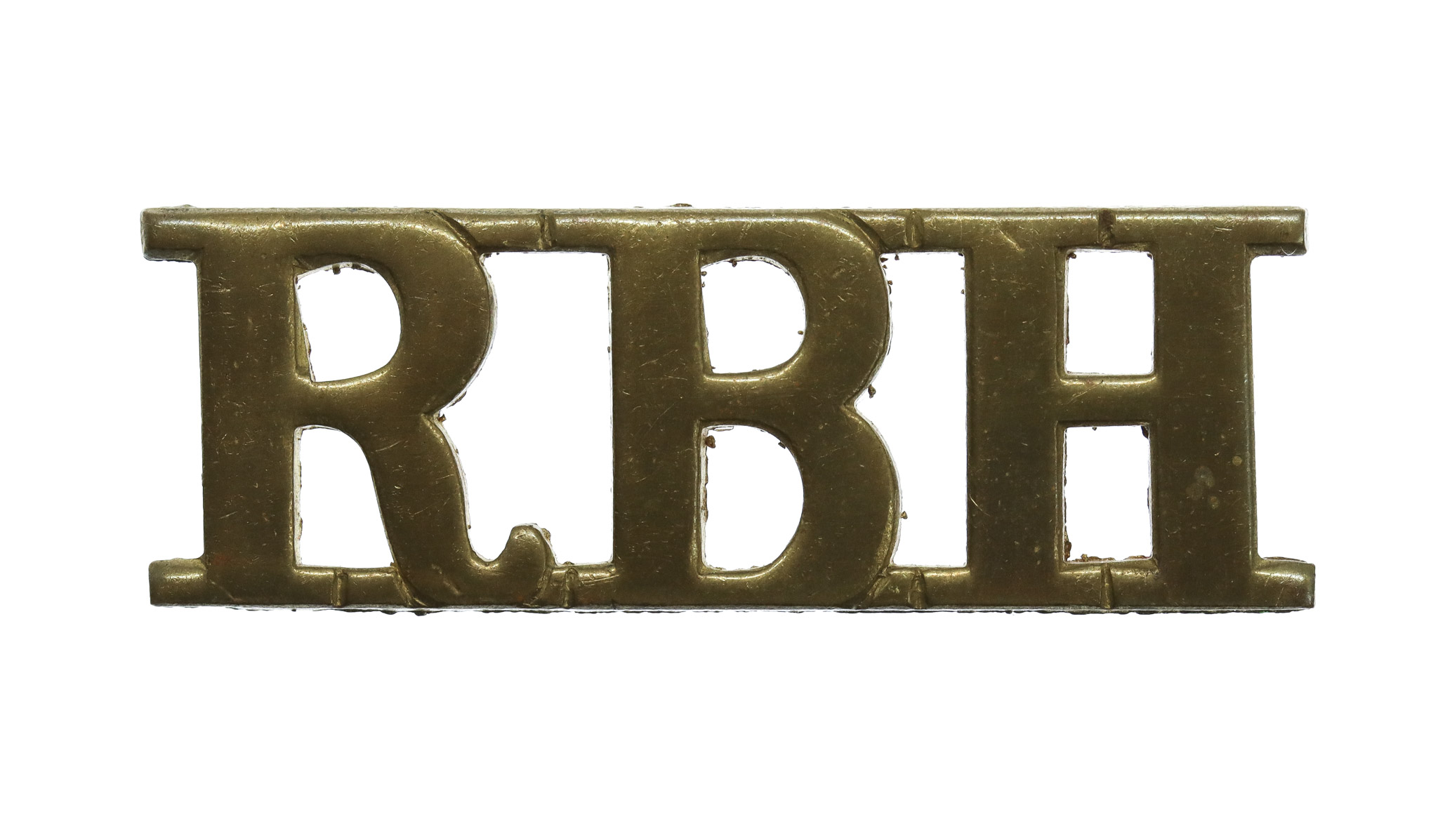 Royal Buckinghamshire Hussars (R.B.H.) Shoulder Title