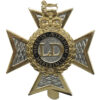 Light Dragoons Anodised (Staybrite) Cap Badge