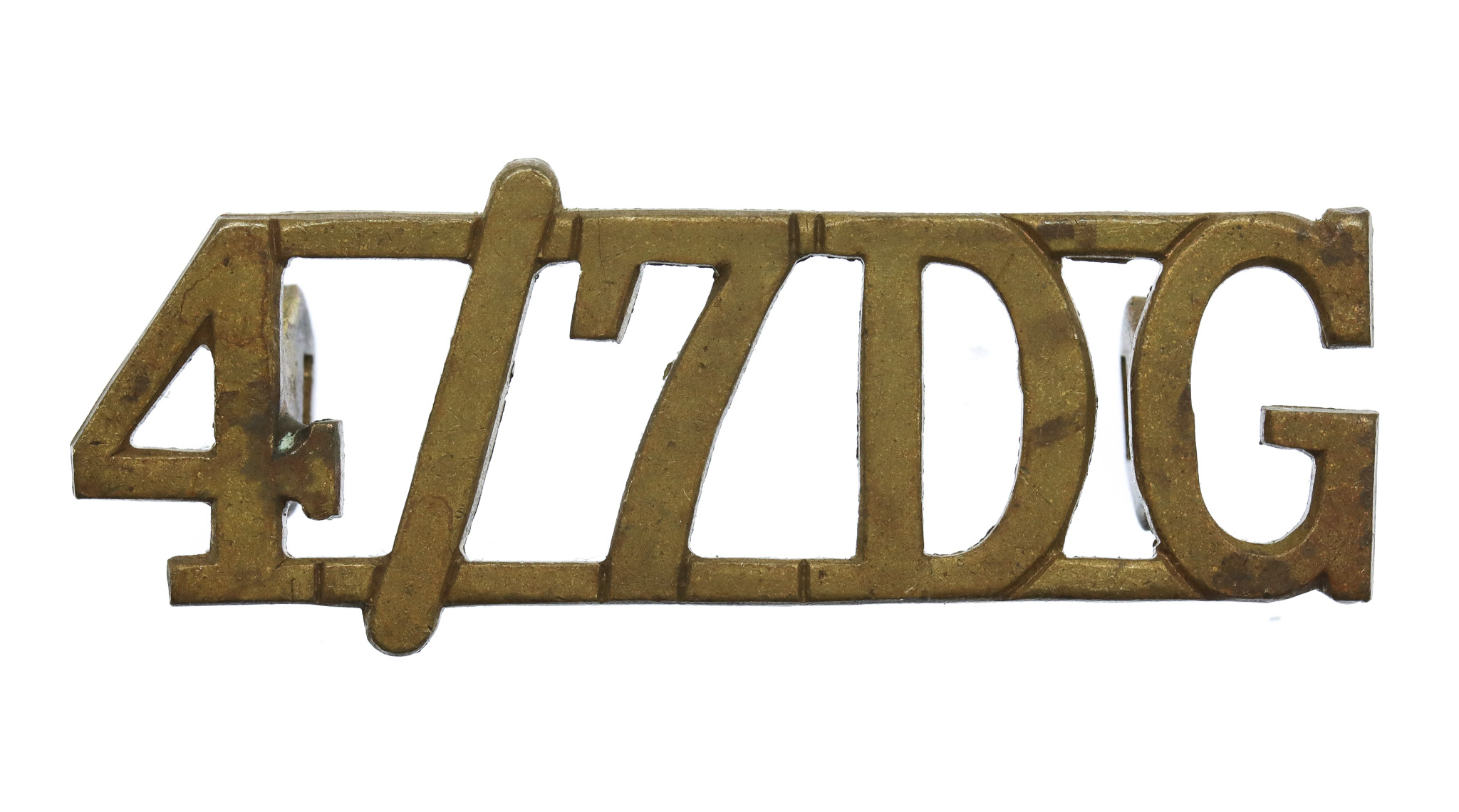 4th/7th Royal Dragoon Guards (4/7DG) Shoulder Title