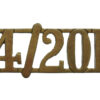 14th/20th Hussars (14/20H) Shoulder Title