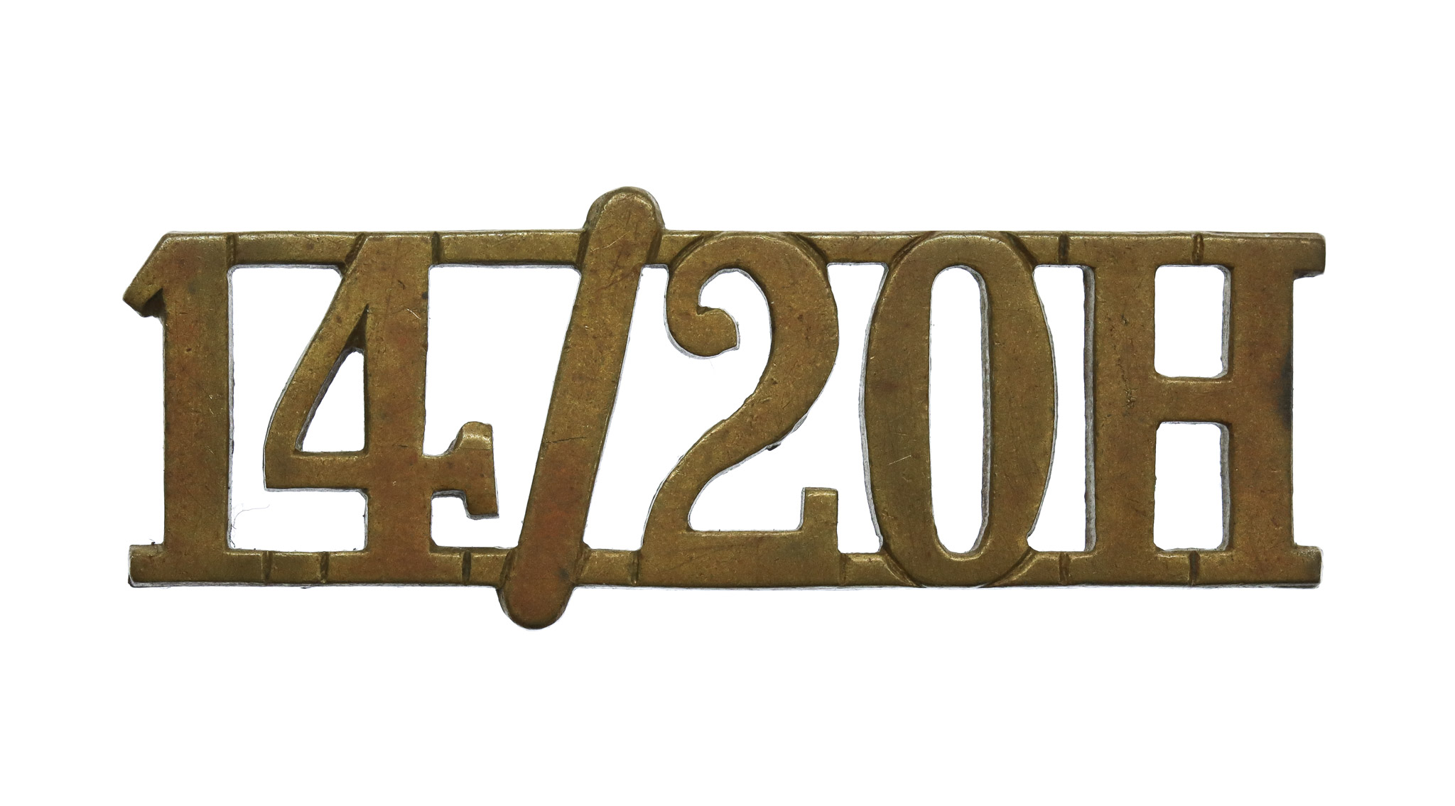 14th/20th Hussars (14/20H) Shoulder Title