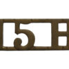 15th Hussars (15H) Shoulder Title
