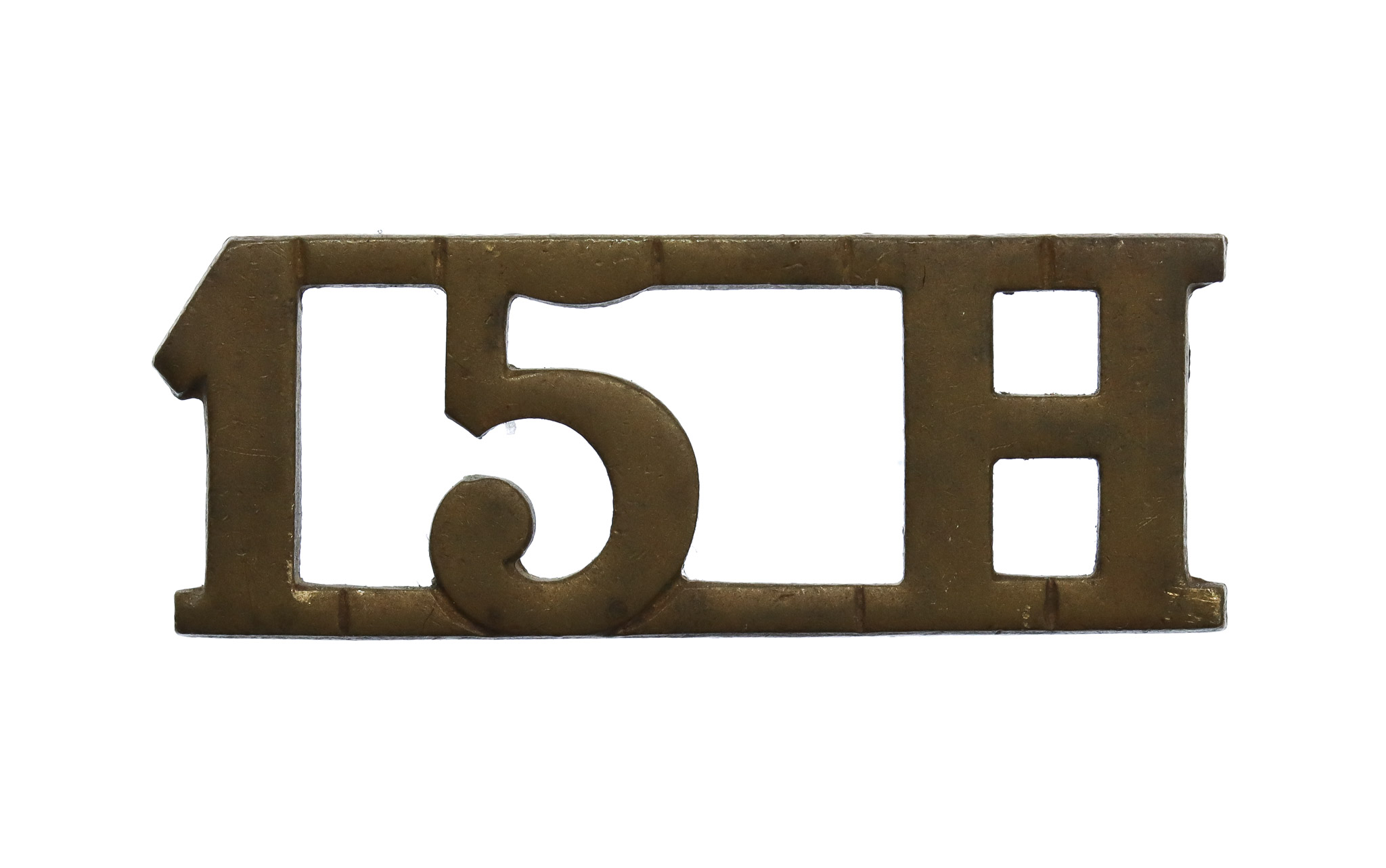 15th Hussars (15H) Shoulder Title