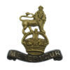 15th/19th Hussars Officer's Collar Badge - King's Crown