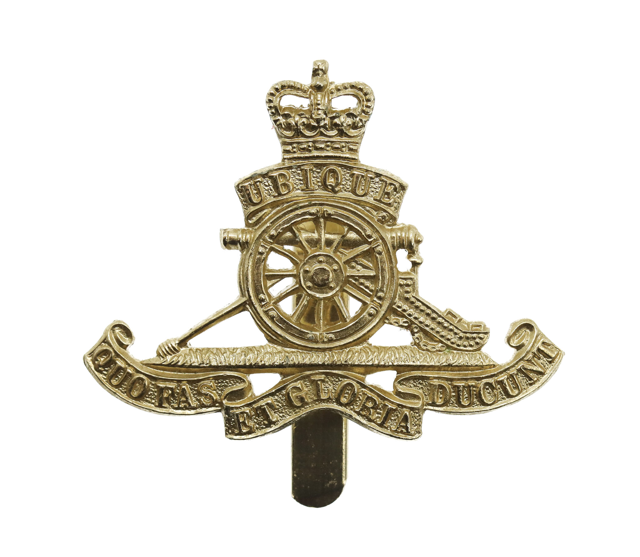 Royal Artillery Anodised (Staybrite) Beret Badge