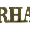 Royal Horse Artillery (R.H.A.) Shoulder Title