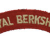 Royal Berkshire Regiment (ROYAL BERKSHIRE) Cloth Shoulder Title