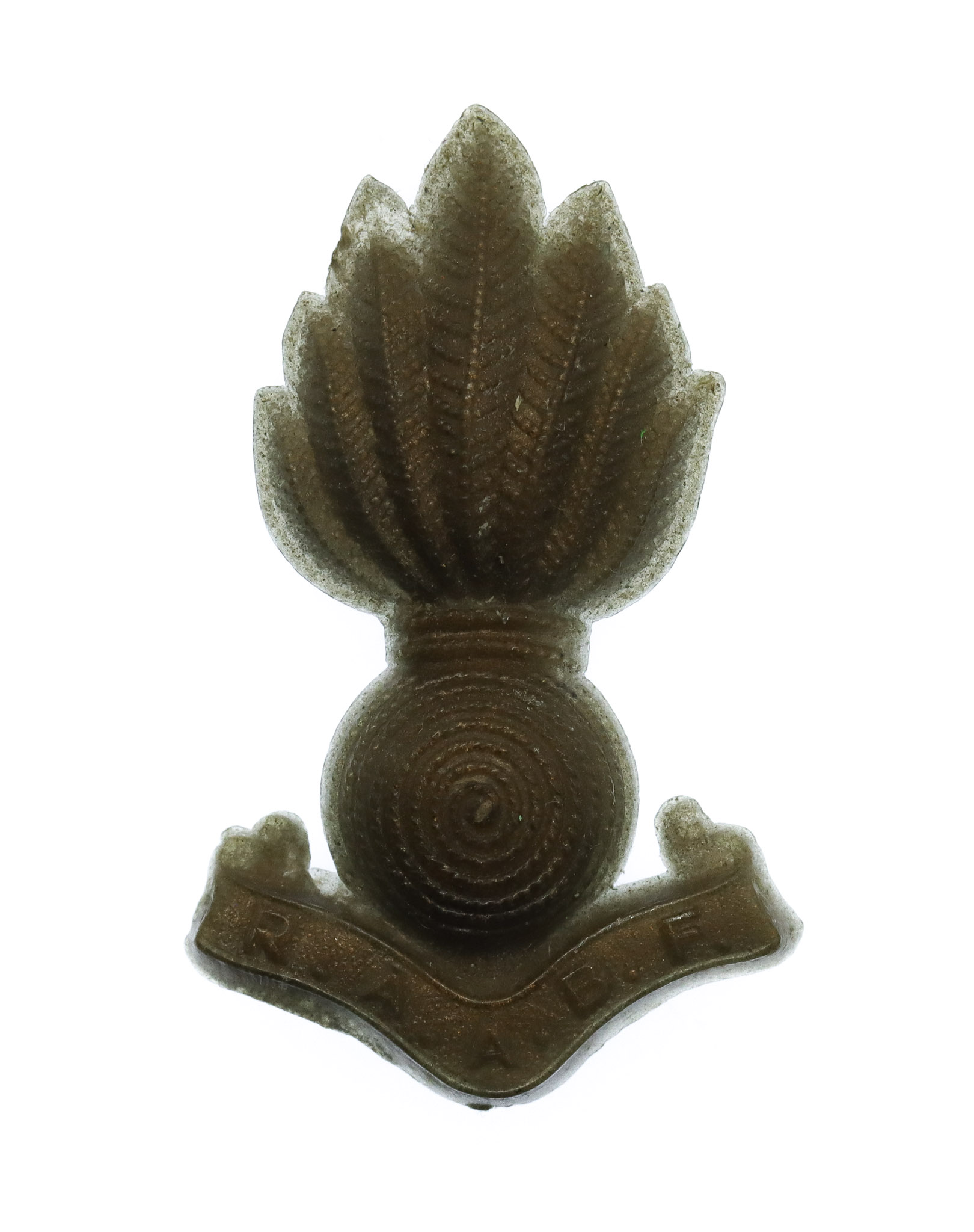 Royal Artillery Association Benevolent Fund (R.A.A.B.F.) WW2 Plastic Badge