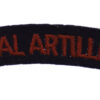 Royal Artillery (ROYAL ARTILLERY) Cloth Shoulder Title