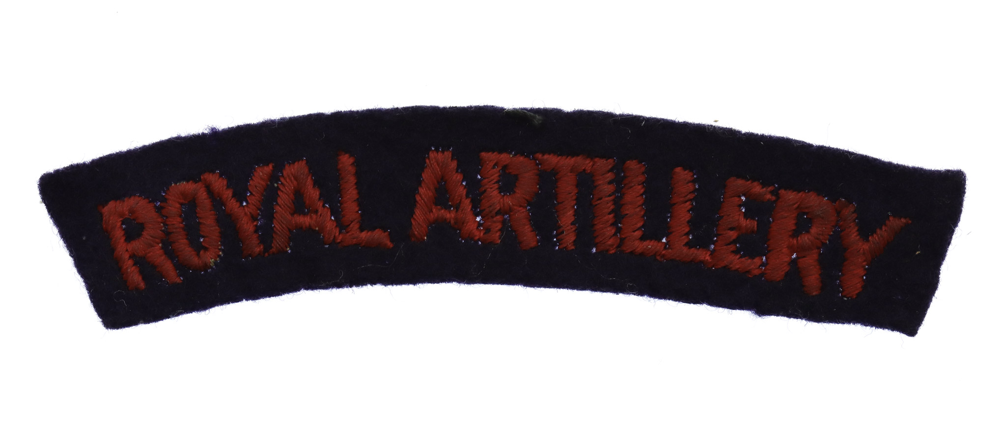 Royal Artillery (ROYAL ARTILLERY) Cloth Shoulder Title
