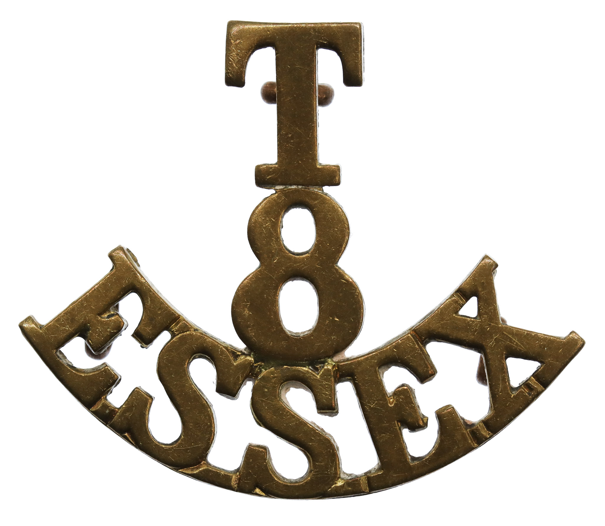 8th Cyclist Bn. Essex Regiment (T/8/ESSEX) Shoulder Title