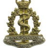 Royal Canadian Army Medical Corps Cap Badge - Queen's Crown