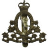 Royal Canadian Corps of Signals Cap Badge - Queen's Crown