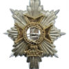 Worcestershire & Sherwood Foresters Anodised (Staybrite) Cap Badge