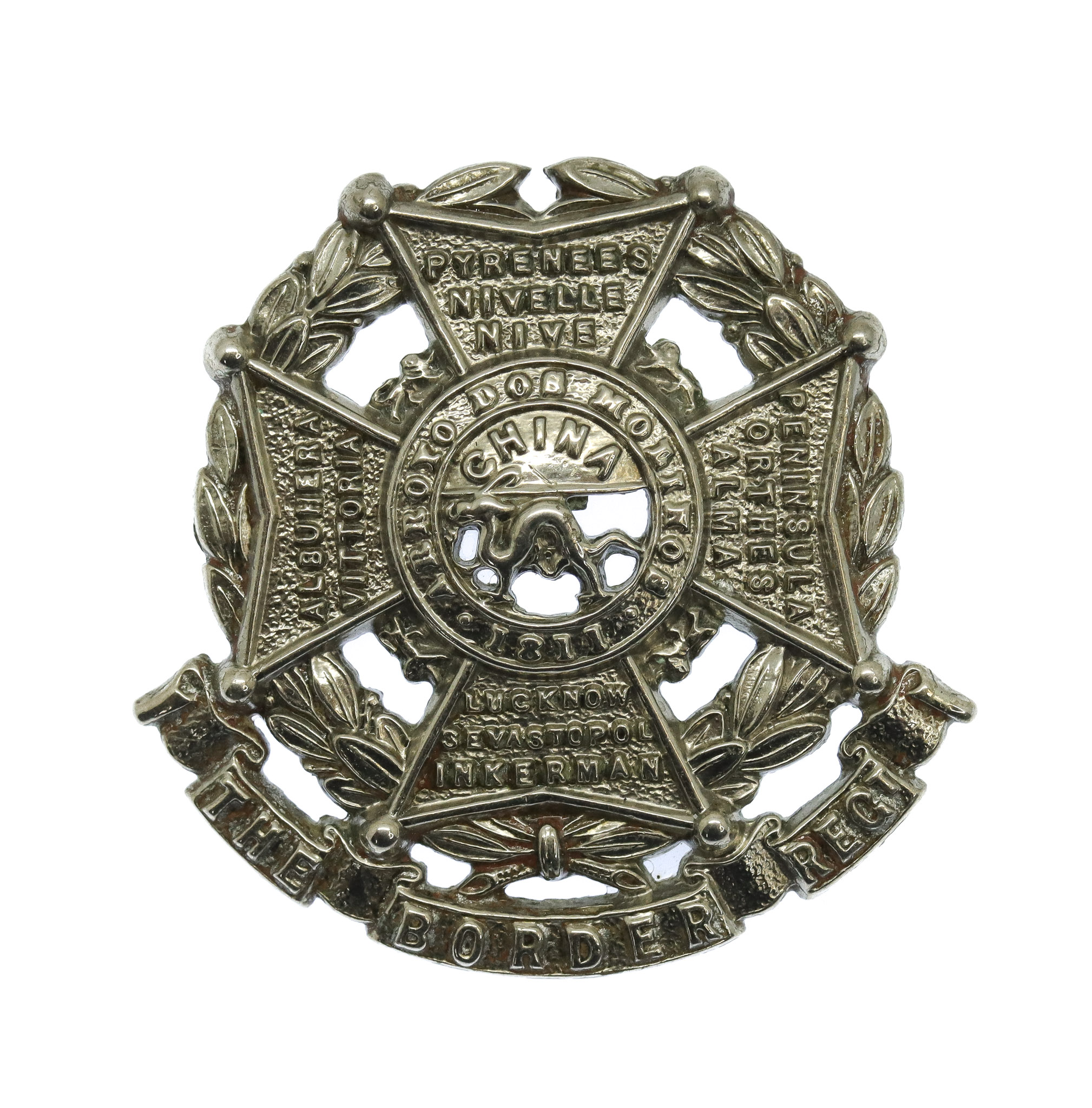 Border Regiment Collar Badge (c.1881-1906)