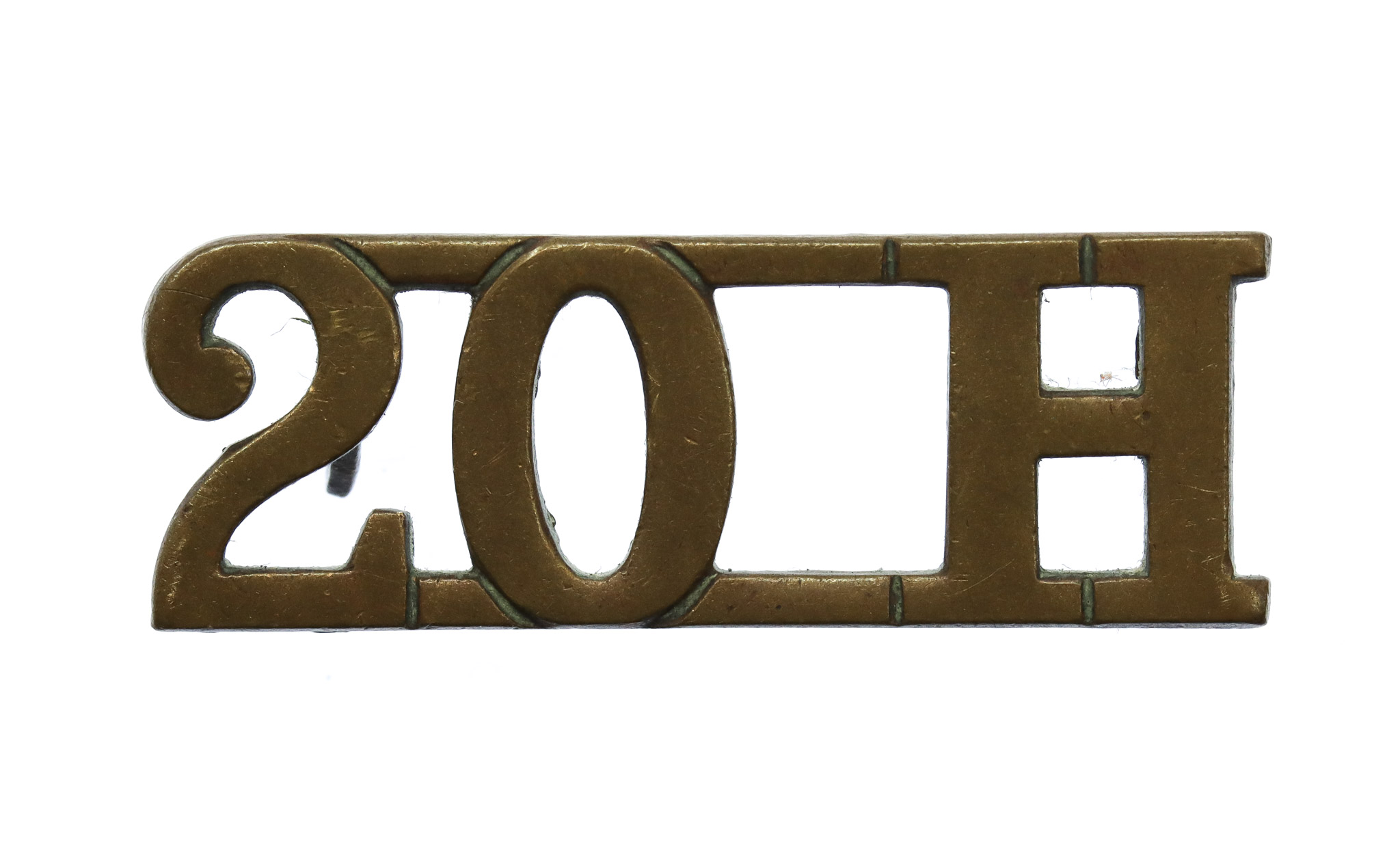 20th Hussars (20H) Shoulder Title