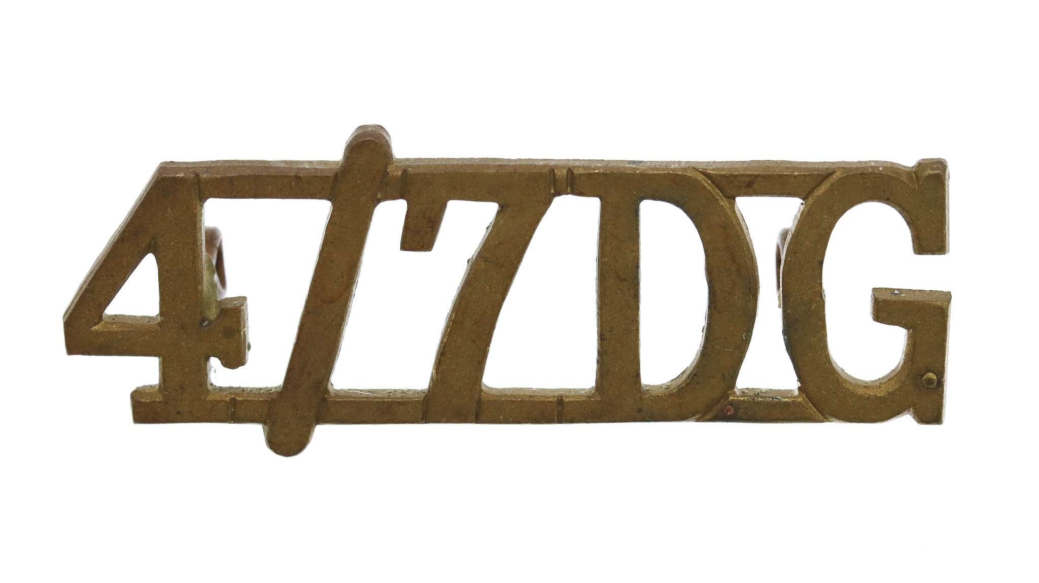 4th/7th Royal Dragoon Guards (4/7DG) Shoulder Title
