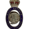 East Suffolk Police Reserve Enamelled Lapel Badge - Queen's Crown