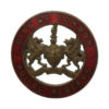 City of London Reserve Lapel/Cap Badge (Red Enamel)