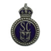 East Riding Special Constabulary Enamelled Lapel Badge - King's Crown
