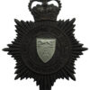 Leicestershire and Rutland Constabulary Night Helmet Plate - Queen's Crown