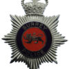 Surrey Police Enamelled Helmet Plate - Queen's Crown