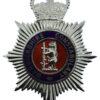 Warwickshire Constabulary Enamelled Helmet Plate - Queen's Crown