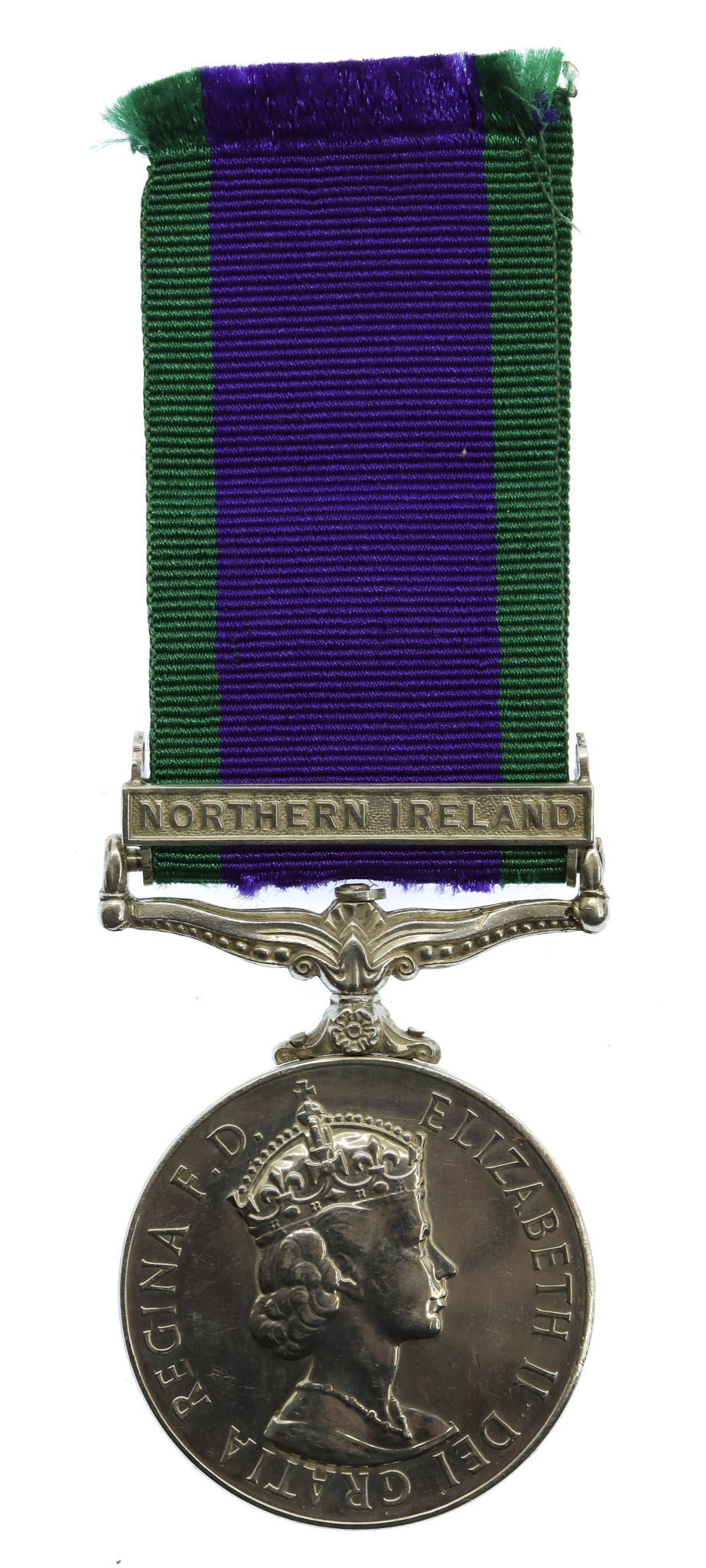 Campaign Service Medal (Clasp - Northern Ireland) - Pte. W. Ward, Parachute Regiment