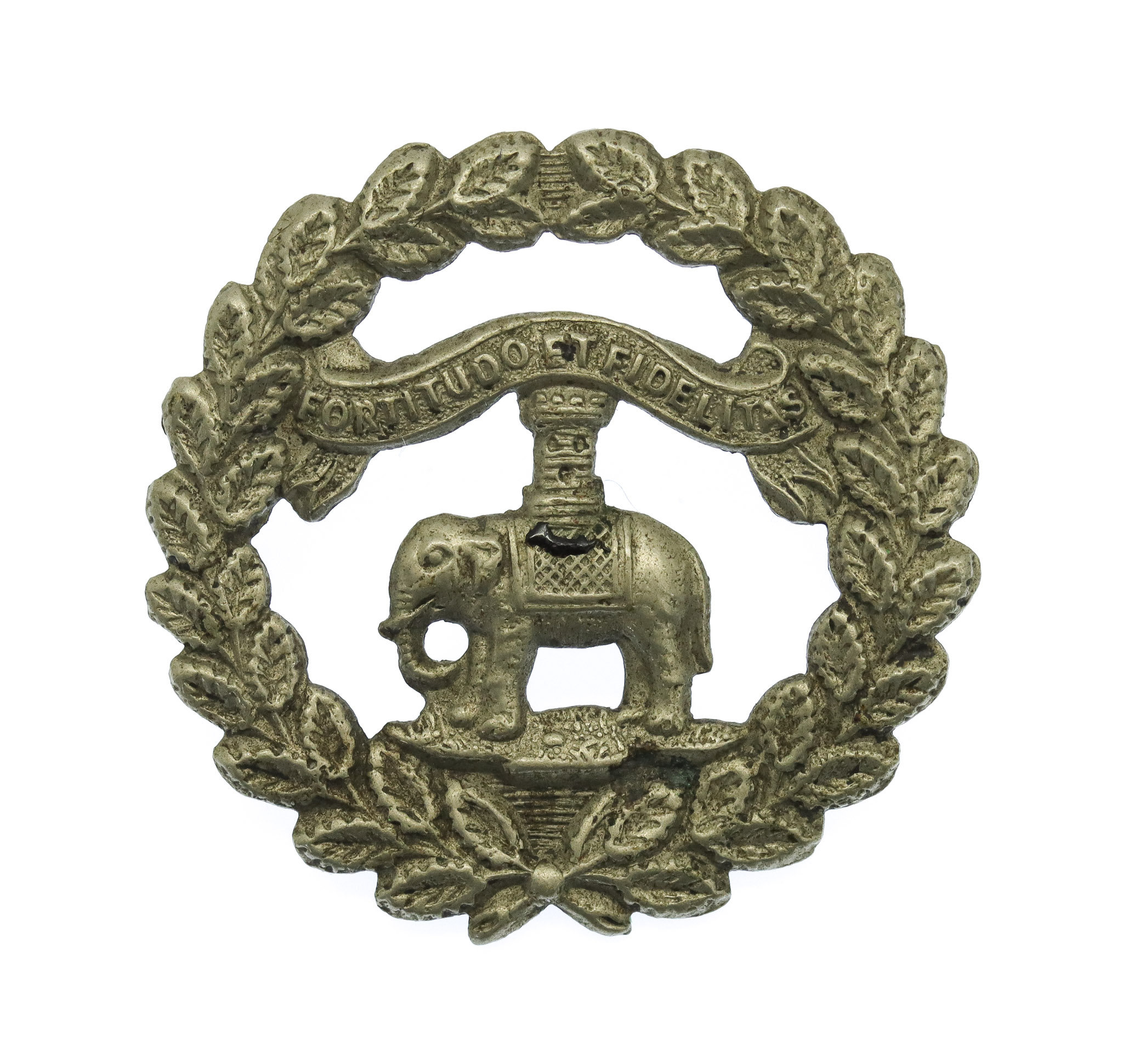 Victorian 1st Dumbartonshire Volunteer Rifle Corps Collar Badge