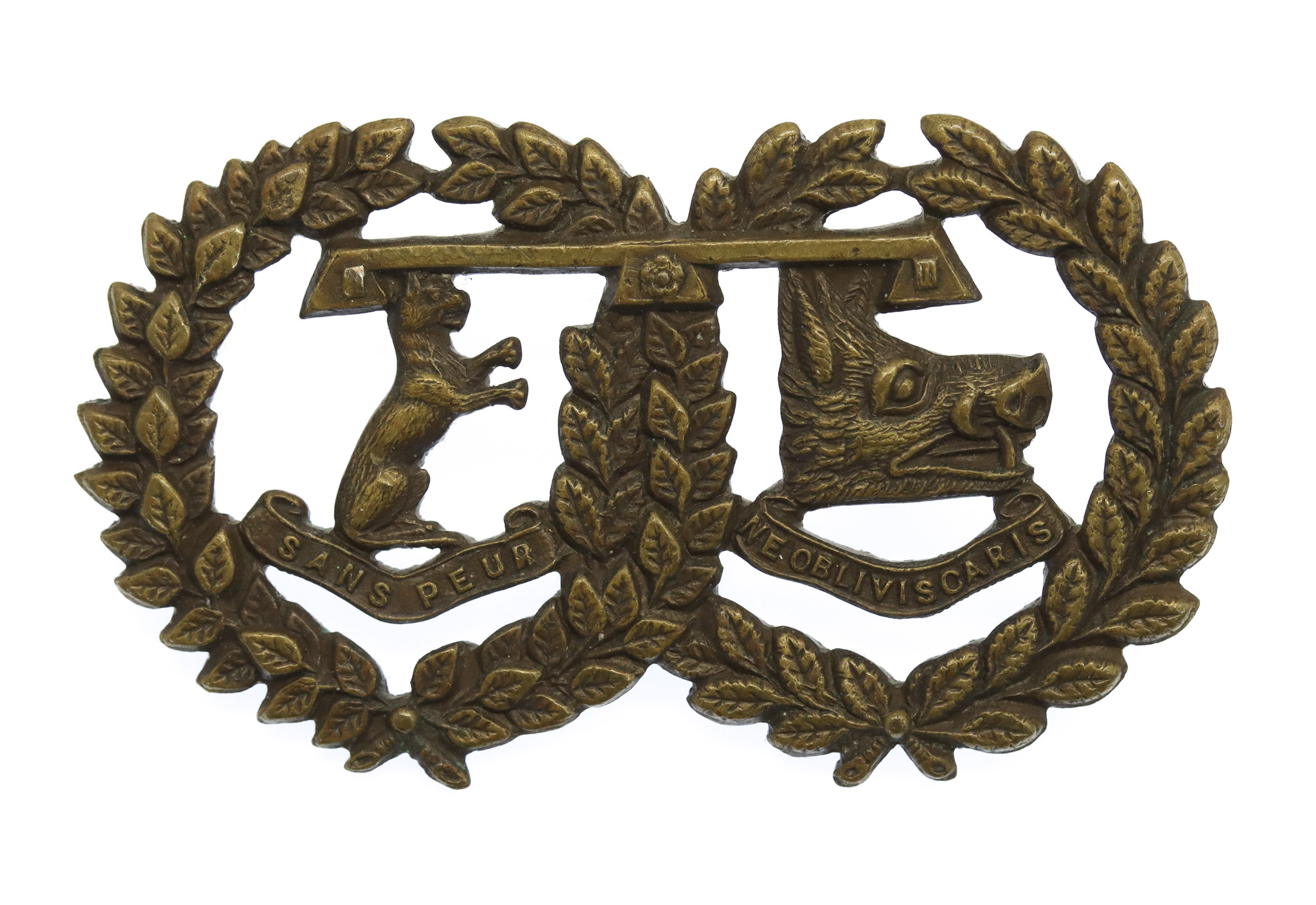 Argyll & Sutherland Highlanders Officer's Service Dress Collar Badge