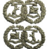 Pair of Argyll & Sutherland Highlanders Collar Badges