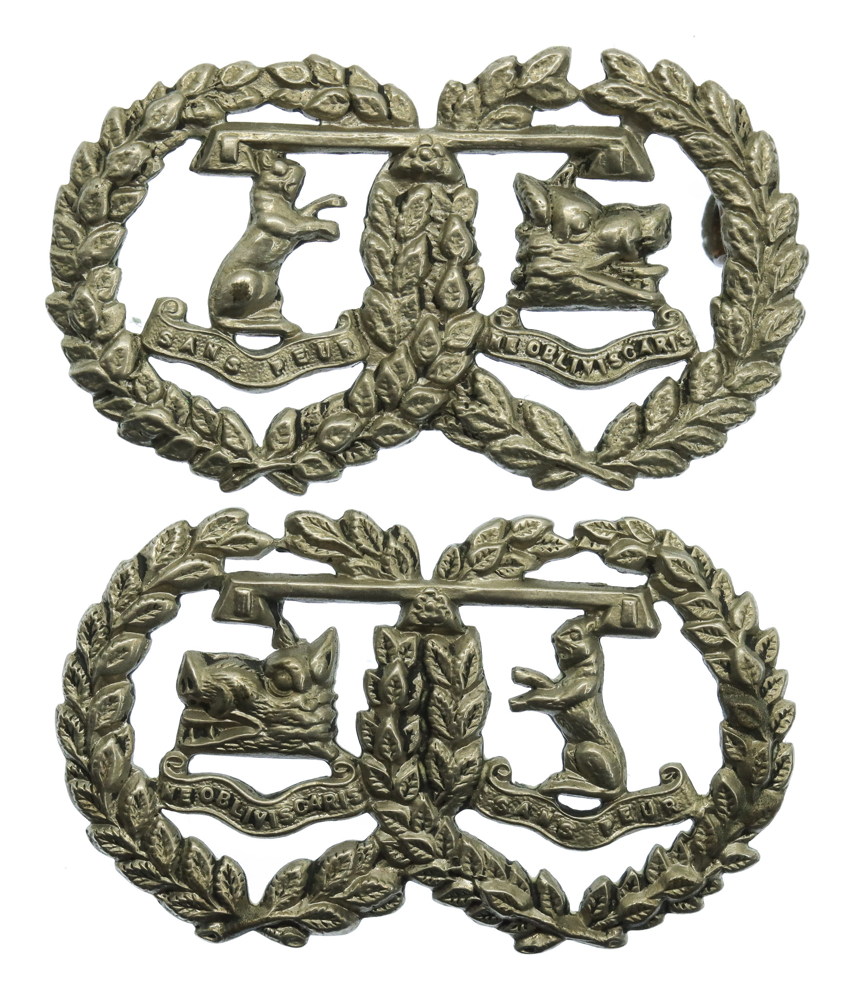 Pair of Argyll & Sutherland Highlanders Collar Badges