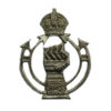 Royal Armoured Corps (R.A.C.) Collar Badge - King's Crown