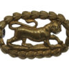 Victorian Leicestershire Regiment Collar Badge