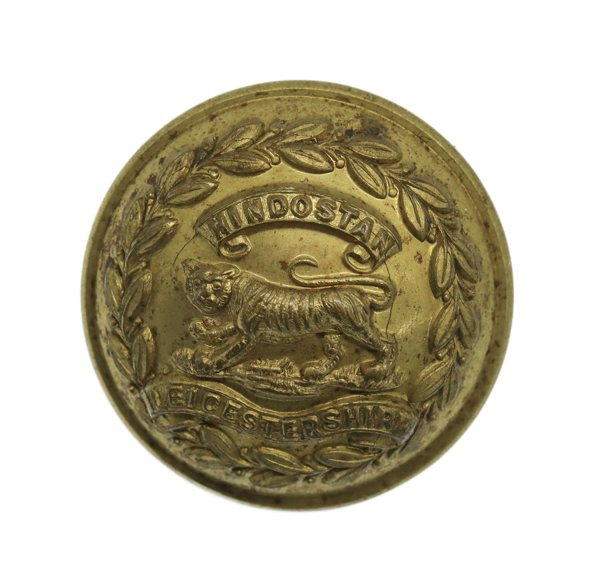 Leicestershire Regiment Officer's Button (25mm)