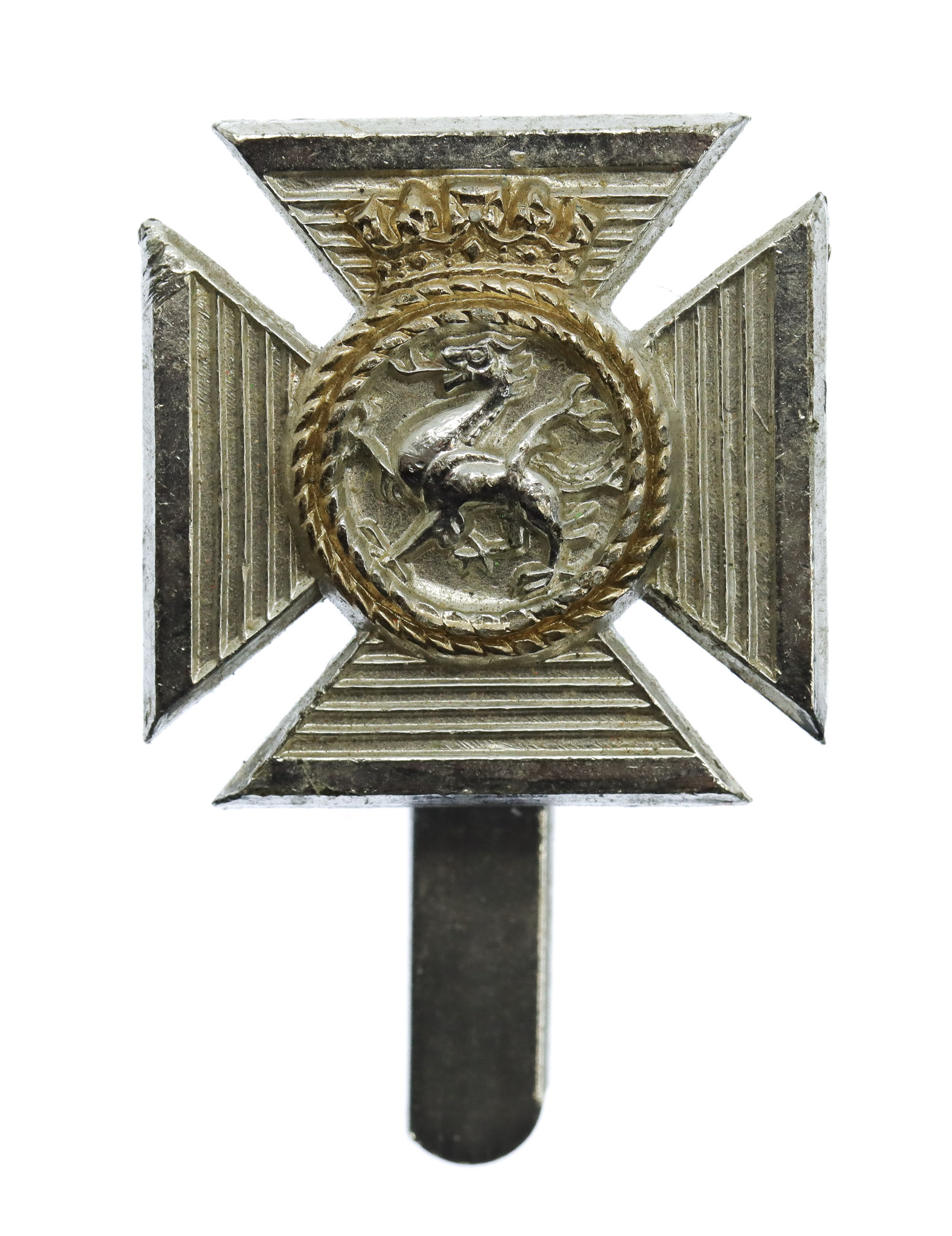 Duke of Edinburgh Regiment Anodised (Staybrite) Cap Badge