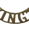 King's (Liverpool) Regiment (KING'S) Shoulder Title