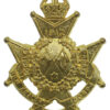 New Zealand Signal Corps Cap Badge - King's Crown