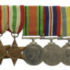 WW2 and Korean War Medal Group of Seven - Gnr. F. Park, Royal Artillery