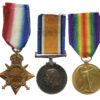 WW1 1914-15 Star Medal Trio - Pte. C. Freeman, King's Royal Rifle Corps